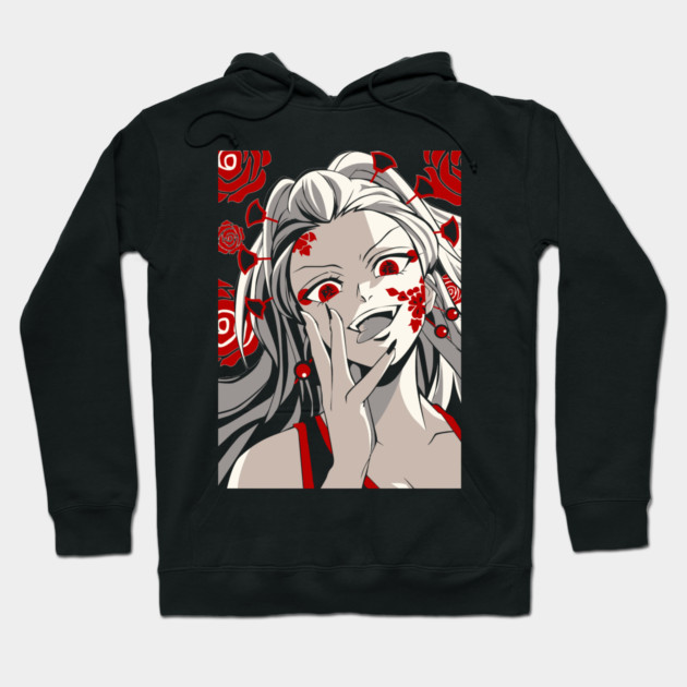 Daki Cursed Beauty Art - Demon Slayer Hoodie by Otaku Vibes