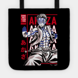 Demon Slayer Akaza Martial Arts Form Tote