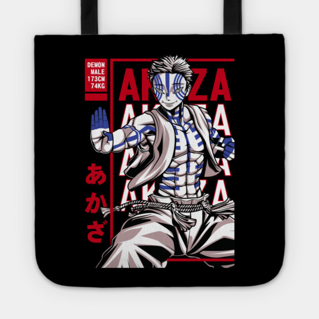 Demon Slayer Akaza Martial Arts Form Tote by Otaku Vibes