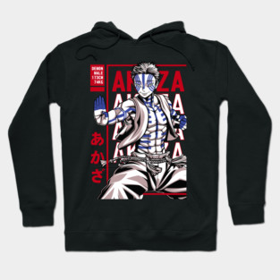 Demon Slayer Akaza Martial Arts Form Hoodie