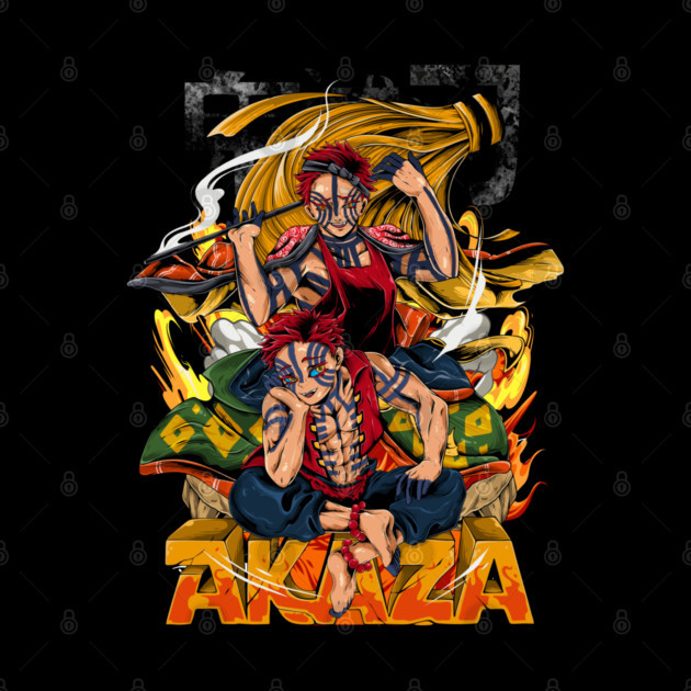 Demon Slayer Akaza Upper Moon Three by Otaku Vibes