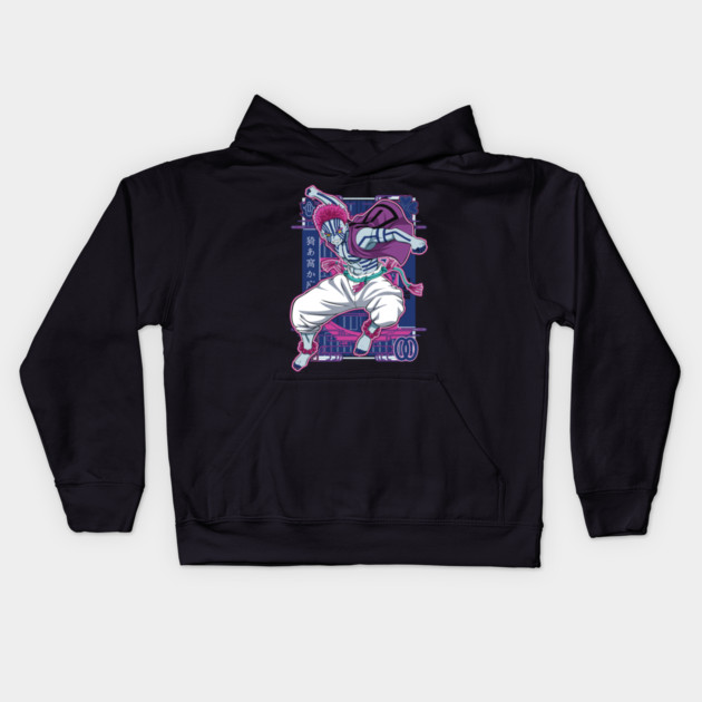 Upper Moon Three Akaza - Demon Slayer Kids Hoodie by Otaku Vibes