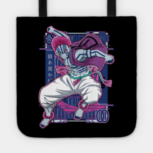 Upper Moon Three Akaza - Demon Slayer Tote