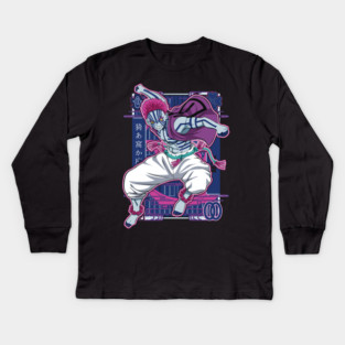 Upper Moon Three Akaza - Demon Slayer Kids Long Sleeve T-Shirt