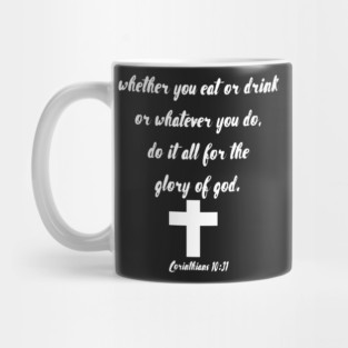 Bible Quote About Food Mug