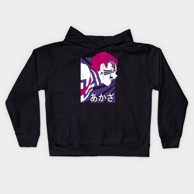 Kimetsu no Yaiba - Akaza Kids Hoodie by Otaku Vibes