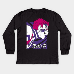 Kimetsu no Yaiba - Akaza Kids Long Sleeve T-Shirt