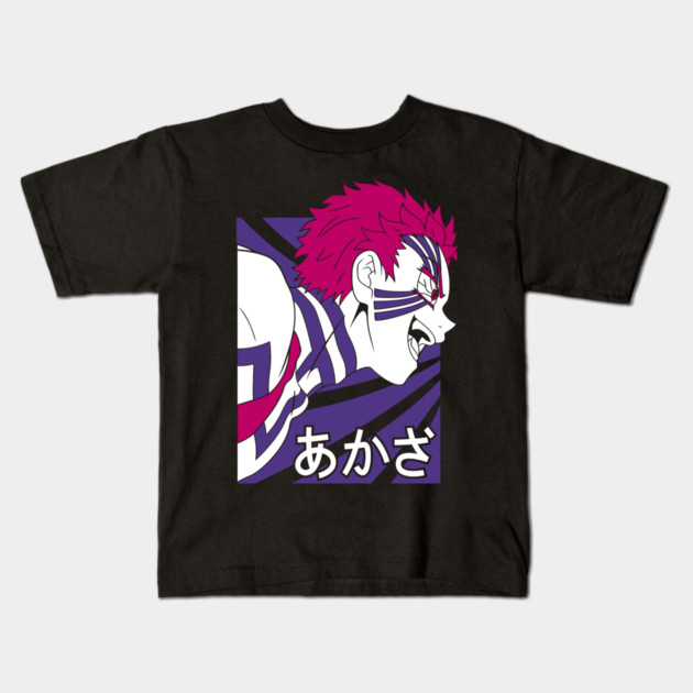 Kimetsu no Yaiba - Akaza Kids T-Shirt by Otaku Vibes