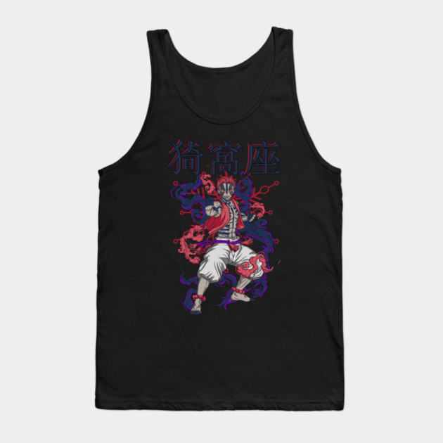 Akaza - Kimetsu no Yaiba Tank Top by Otaku Vibes