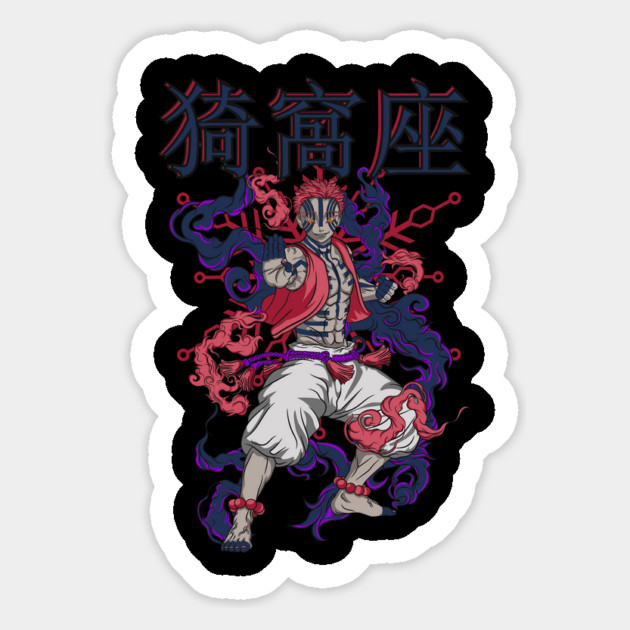Akaza - Kimetsu no Yaiba Magnet by Otaku Vibes