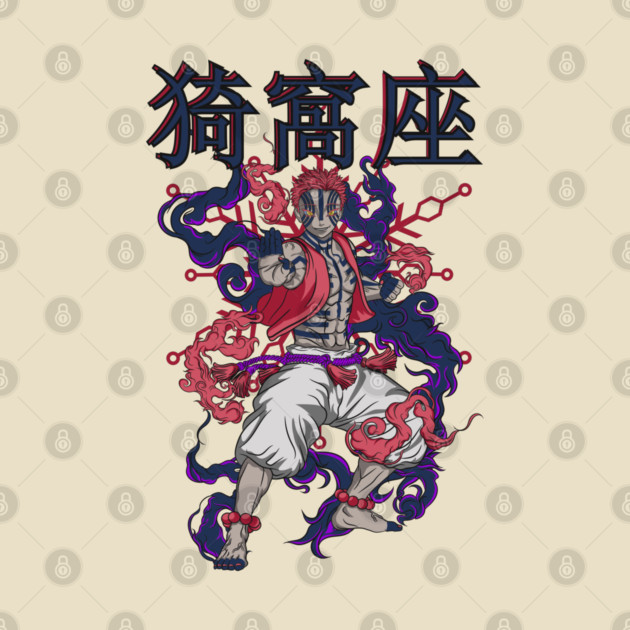 Akaza - Kimetsu no Yaiba by Otaku Vibes