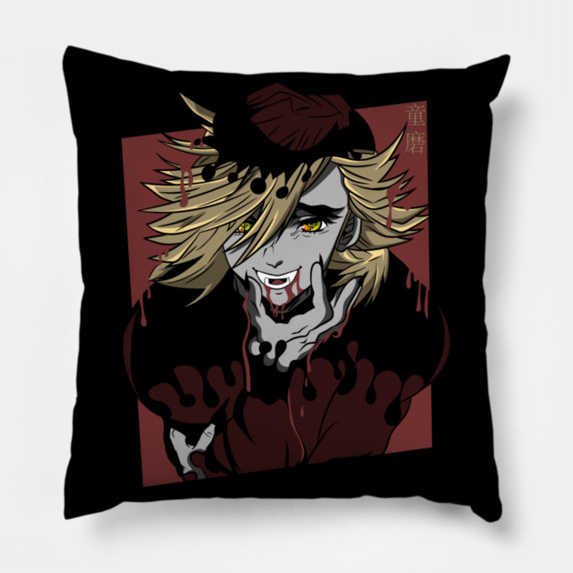 Doma - Kimetsu no Yaiba Pillow by Otaku Vibes