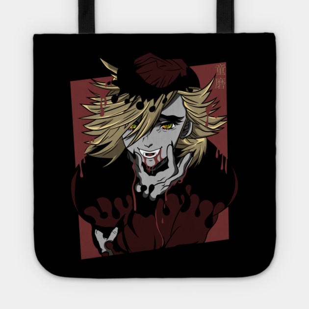 Doma - Kimetsu no Yaiba Tote by Otaku Vibes