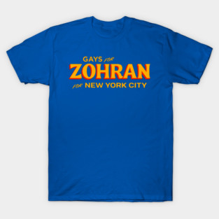 Gays for Zohran for New York City T-Shirt