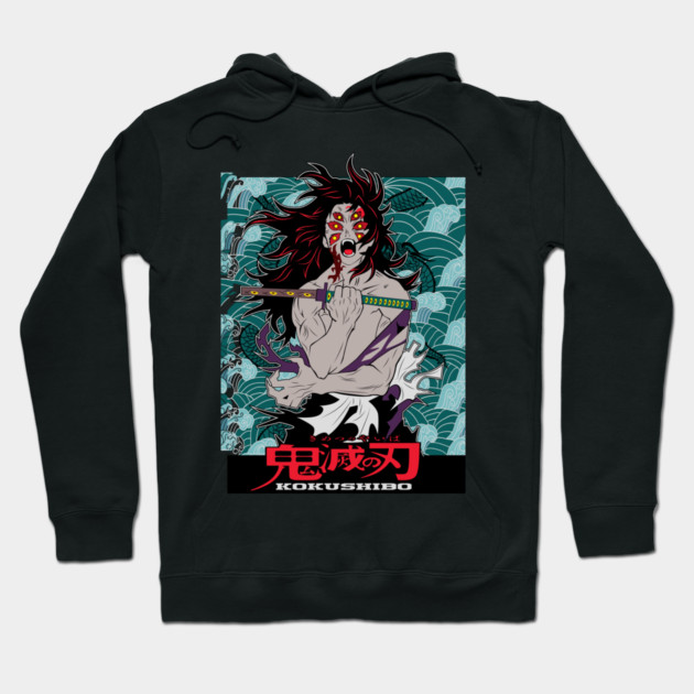 Demon Slayer Kokushibo Upper Moon One Hoodie by Otaku Vibes