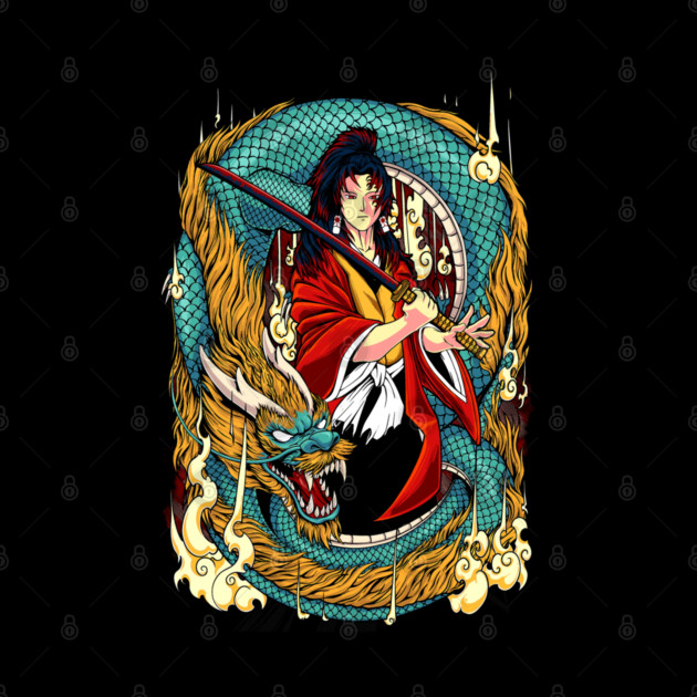 Demon Slayer Kokushibo Elegant Blade Pose by Otaku Vibes