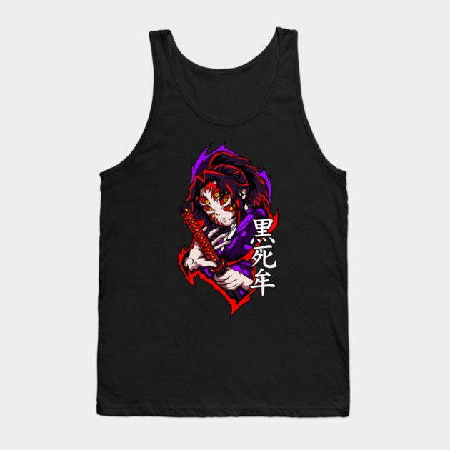Demon Slayer Kokushibo Sword Draw Scene Tank Top by Otaku Vibes