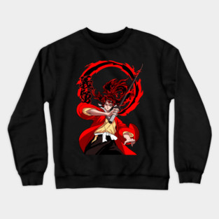 Demon Slayer Kokushibo and His Blade Crewneck Sweatshirt