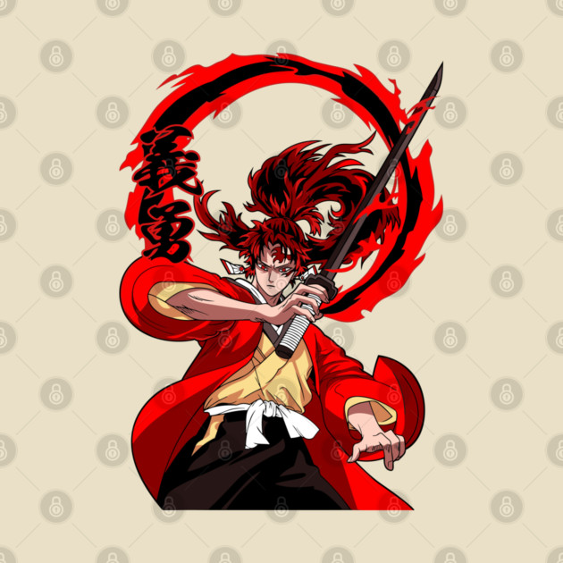 Demon Slayer Kokushibo and His Blade by Otaku Vibes