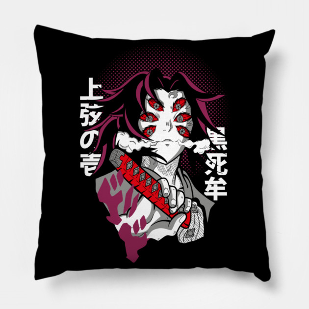 Kokushibo - Demon Slayer Pillow by Otaku Vibes