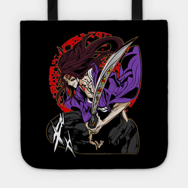 Upper Moon One Kokushibo - Demon Slayer Tote by Otaku Vibes