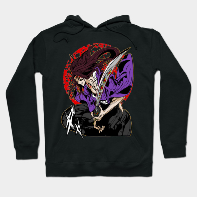 Upper Moon One Kokushibo - Demon Slayer Hoodie by Otaku Vibes
