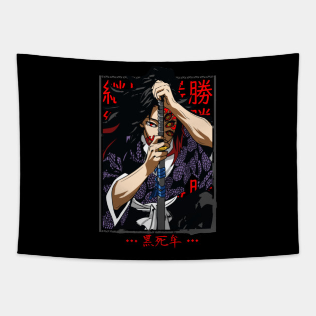 Kokushibo - Kimetsu no Yaiba Tapestry by Otaku Vibes