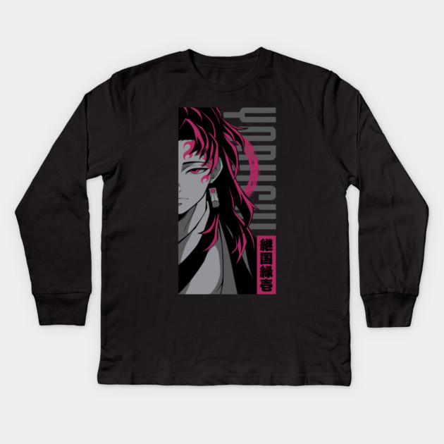 Demon Slayer - Kokushib Kids Long Sleeve T-Shirt by Otaku Vibes