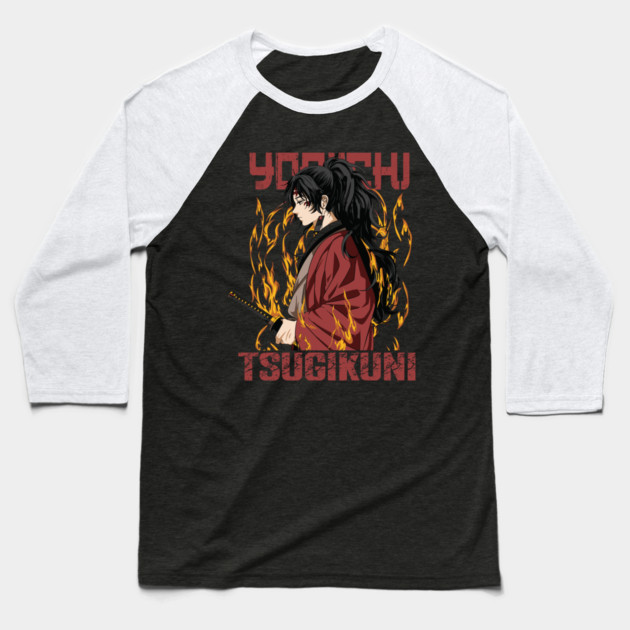 Kimetsu no Yaiba - Kokushib Baseball T-Shirt by Otaku Vibes