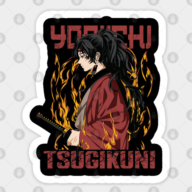 Kimetsu no Yaiba - Kokushib Sticker by Otaku Vibes
