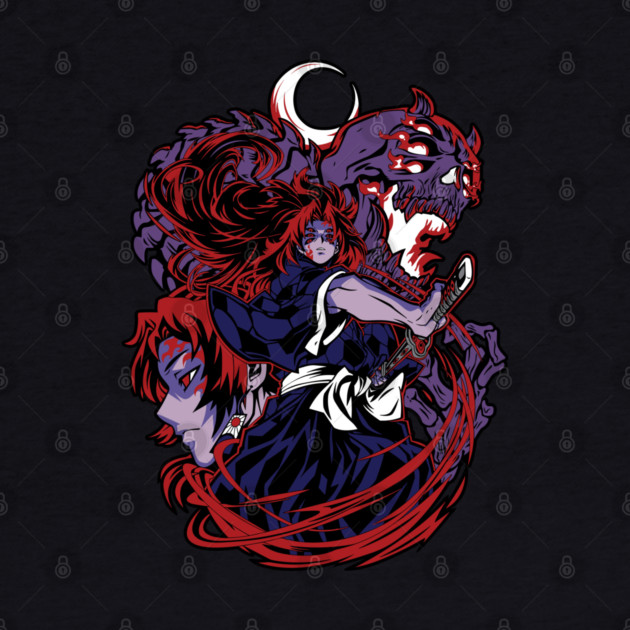 Kimetsu no Yaiba - Upper Moon One Kokushib by Otaku Vibes