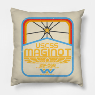 USCSS MAGINOT PATCH Pillow