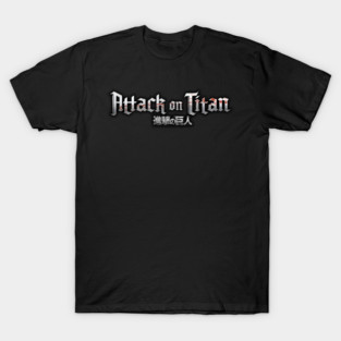 Attack on Titan Official Logo Design T-Shirt