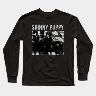 Vintage Aesthetic 90' || Skinny Puppy #154 - slogari-design #26 Long Sleeve T-Shirt