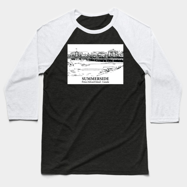 Summerside - Prince Edward Island Baseball T-Shirt by Lakeric
