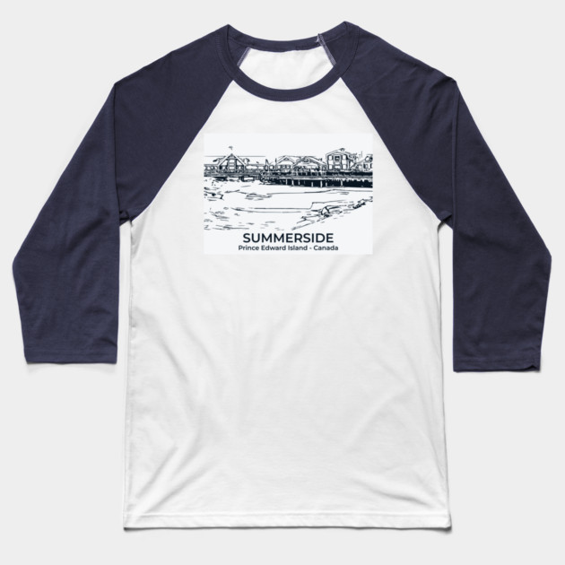 Summerside - Prince Edward Island Baseball T-Shirt by Lakeric