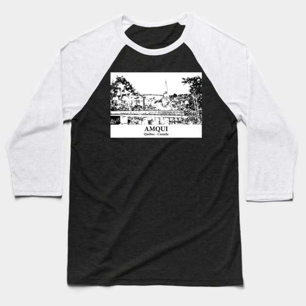 Amqui - Québec Baseball T-Shirt by Lakeric