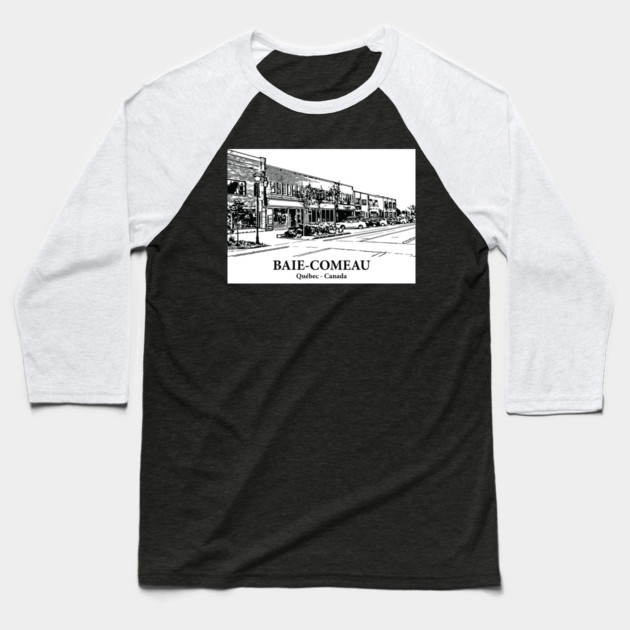 Baie-Comeau - Québec Baseball T-Shirt by Lakeric