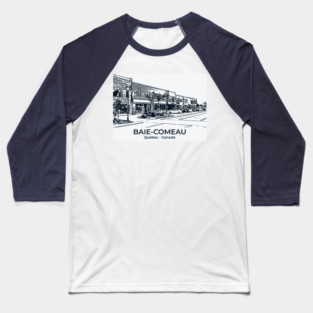 Baie-Comeau - Québec Baseball T-Shirt