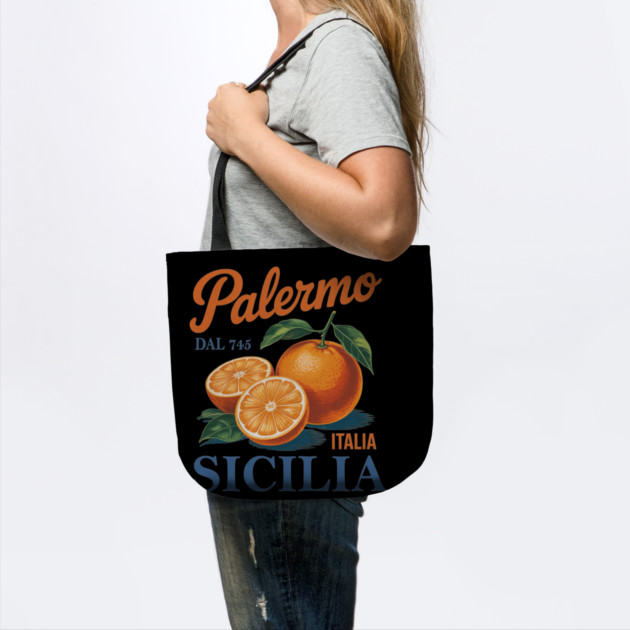 Palermo Sicilia Citrus Fruit Vintage Sicily Italy Travel by Chi's Store 1