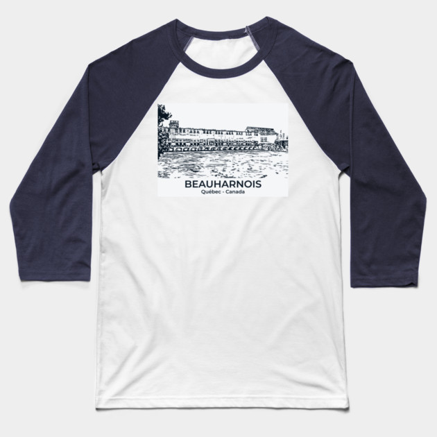 Beauharnois - Québec Baseball T-Shirt by Lakeric