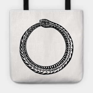 Snake Ouroboros Tote