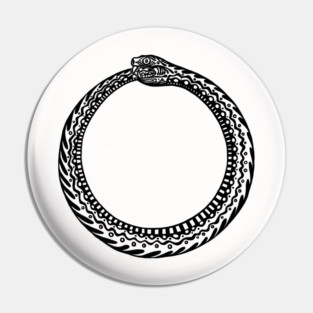 Snake Ouroboros Pin