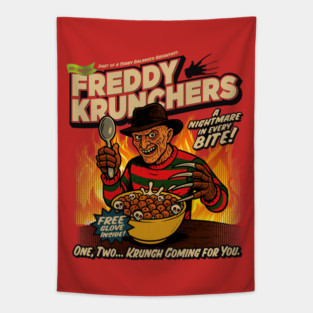Freddy Krunchers Cereal Tapestry