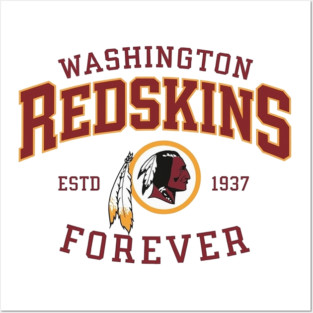 Washington Redskins 1937 Forever Posters and Art
