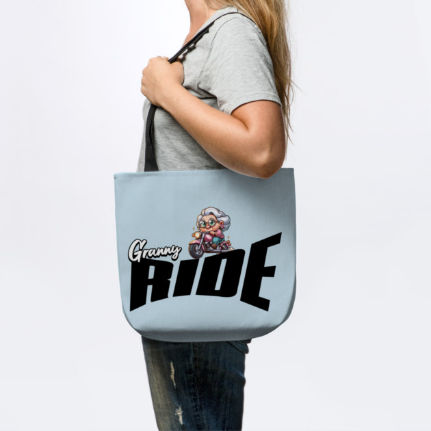 Biker Granny – Funny Motorcycle Grandma by Kathy Hawke