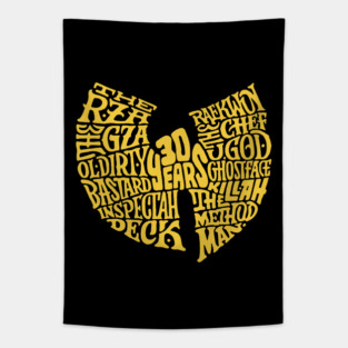 WuTang Vintage 90s Hip-Hop Retro Tapestry