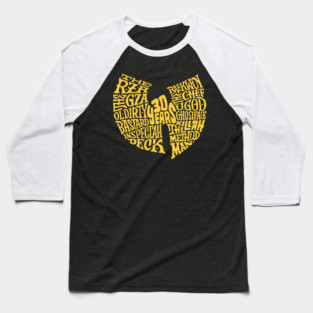 WuTang Vintage 90s Hip-Hop Retro Baseball T-Shirt