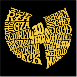 WuTang Vintage 90s Hip-Hop Retro Posters and Art