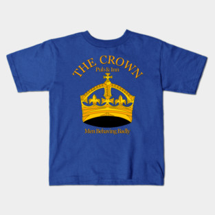 The Crown Pub and Inn from Men Behaving Badly Kids T-Shirt